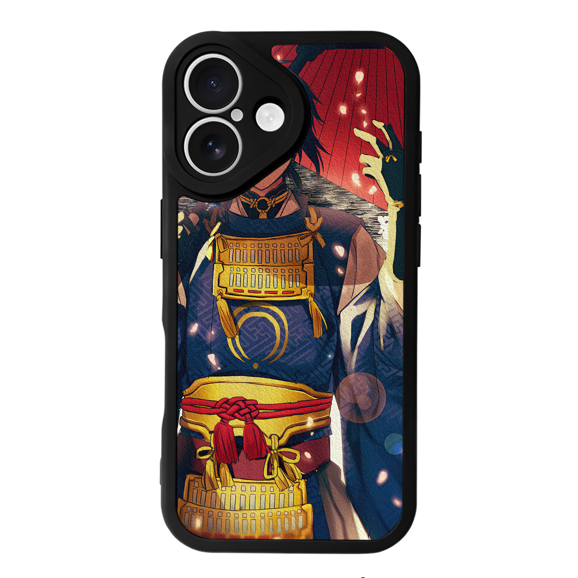 （画像用） 刀剣乱舞 Touken Ranbu 【iPhone 16シリーズ対応】シリコンスマホケース（レザー調） 材質：シリコン